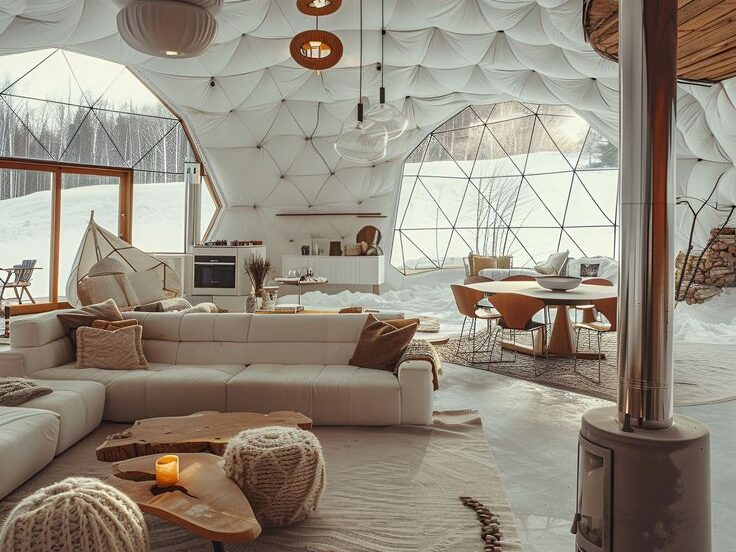 dome house interior design