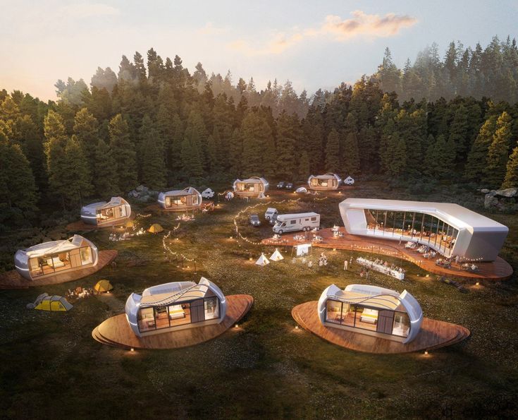 a eco villae  with tiy houses to aswer where Can I Put My Tiny House