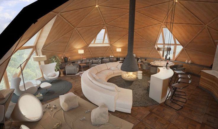 Inside a Dome House for any one want to know what is a dome house